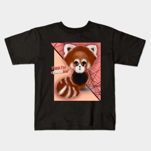 Cute red panda Kids T-Shirt